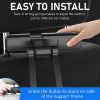 Car rear pillow bracket rear seat phone tablet bracket car rear bracket creative telescopic frame