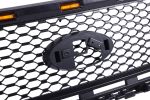 Raptor Style Front Grille Fit For FORD F150 2021 Bumper Grill With LED