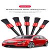 5pcs Car wash brush Soft brush detail brush automotive interior cleaning tools air conditioner air outlet cleaning brush