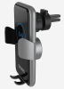 PS469. Car wireless charger (with automatic motor induction). Support for mobile phone automatic clamping; with a motor. Support 15W wireless charging