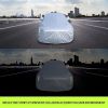 Car Cover Waterproof All Weather; 6-Layer Heavy Duty Outdoor Cover for Sedans ; Waterproof; UV Protection; Anti-Scratch Protective Lining (Sedan (195-