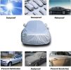 Car Cover Waterproof All Weather; 6-Layer Heavy Duty Outdoor Cover for Sedans ; Waterproof; UV Protection; Anti-Scratch Protective Lining (Sedan (195-