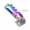 Stainless steel keychain twelve-in-one multifunctional creative outdoor mountaineering keychain car pendant accessories